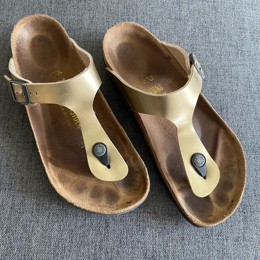 Birkenstock’s Size 38 Gold